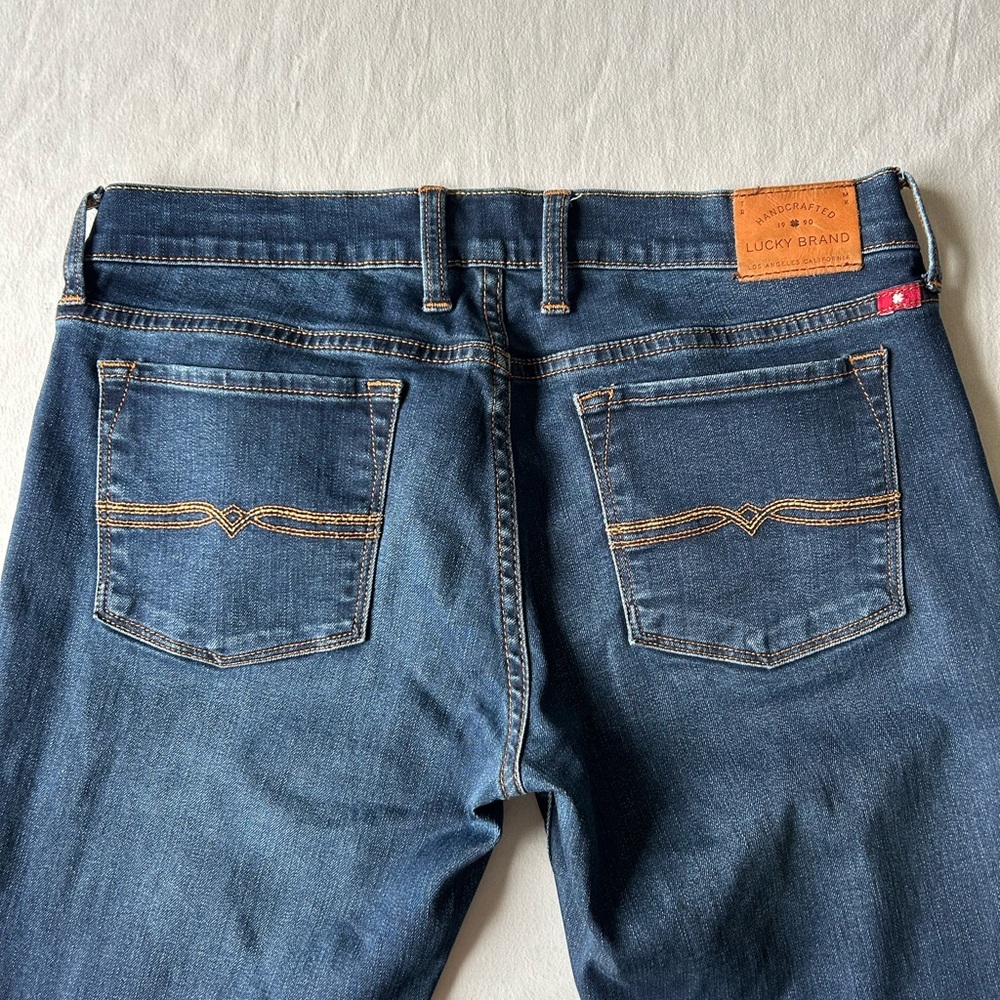 Lucky Brand Dark Wash Charlie Skinny Denim Jeans - Picture 9 of 11
